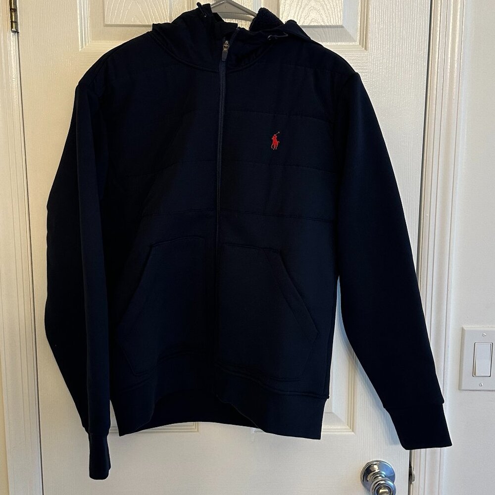 Polo Ralph Lauren Fleece-Lined Zip-Up Hoodie Jacket